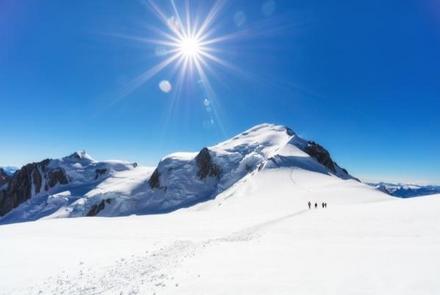 Mont Blanc zdjecie z canva